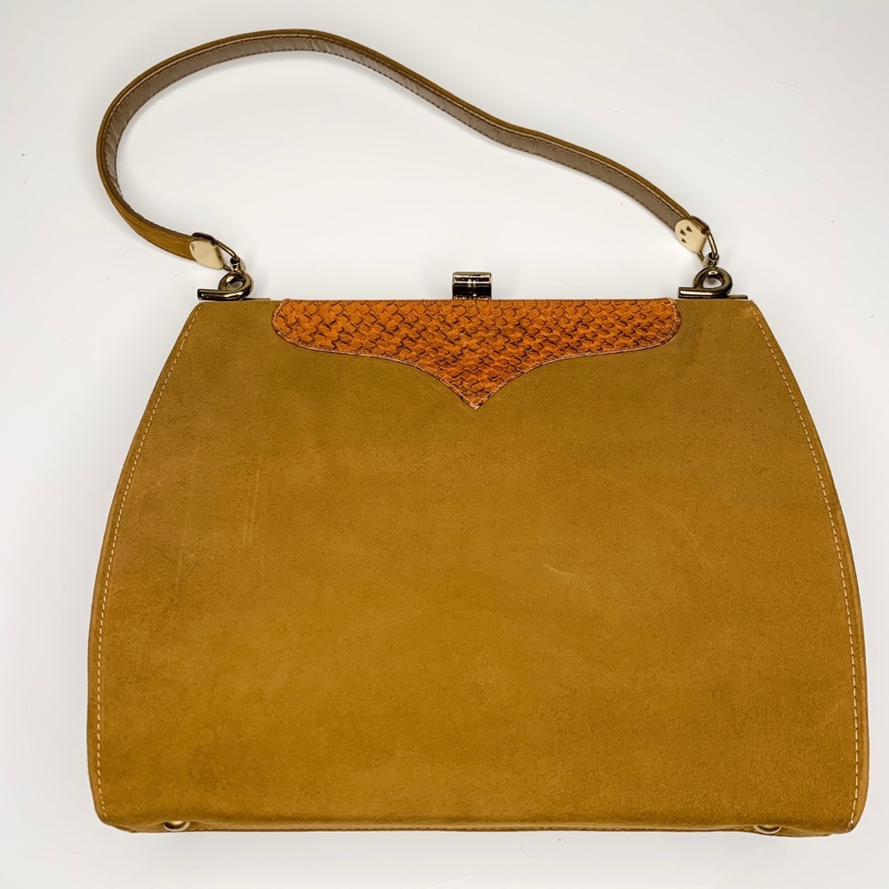 Vintage Suede Handbag